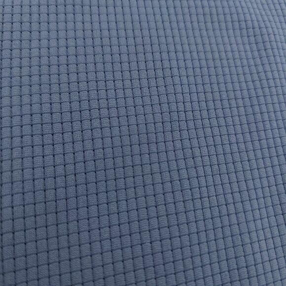 Lululemon Polo Shirt Mens XXL Blue Textured Mesh Short Sleeve Golf Tennis - Picture 8 of 11